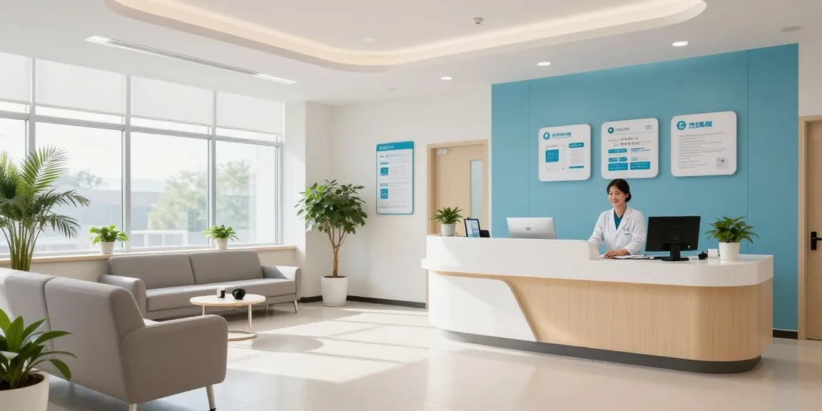 Prime Pharma: Freundliche Arztpraxis, die Patientenversorgung fördert.