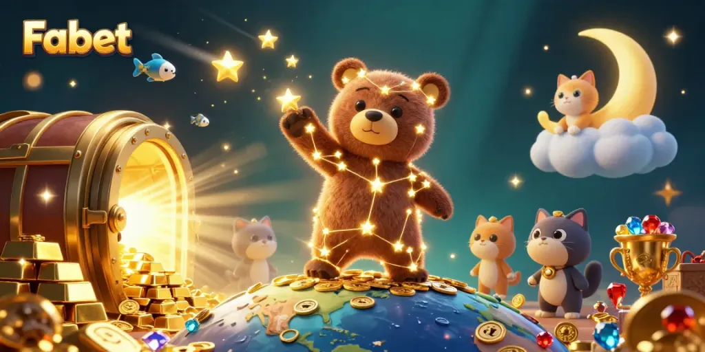 Experience the excitement of Fabet with this vivid underwater casino scene featuring stunning 3D visuals.