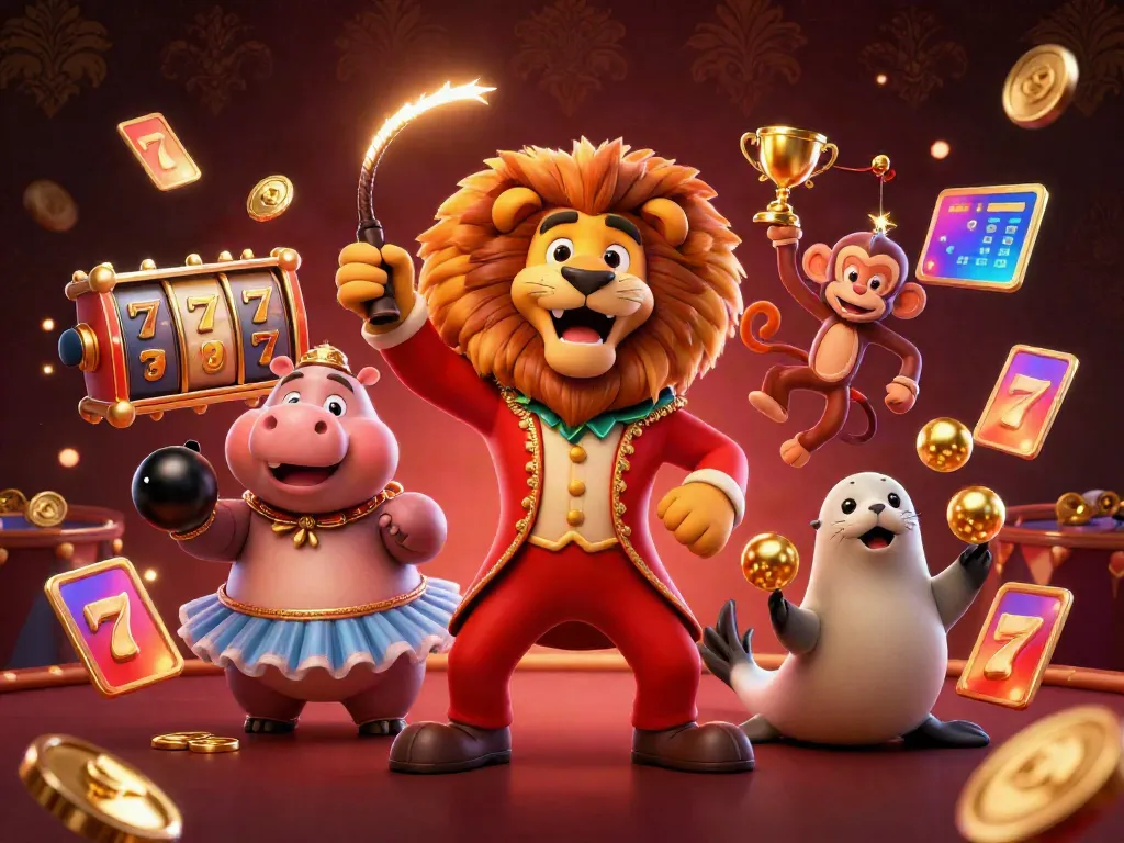 Experience thrilling gameplay at lode88v2 with our vibrant casino characters and slot machines.