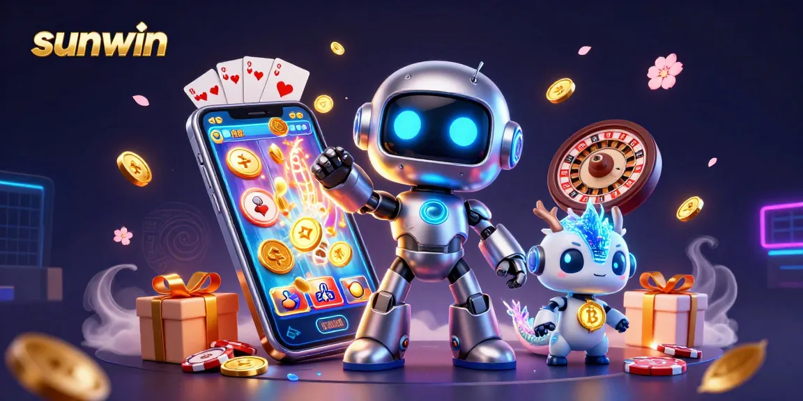 Experience the thrill with sunwin's interactive gaming adventure featuring vibrant characters and immersive elements.