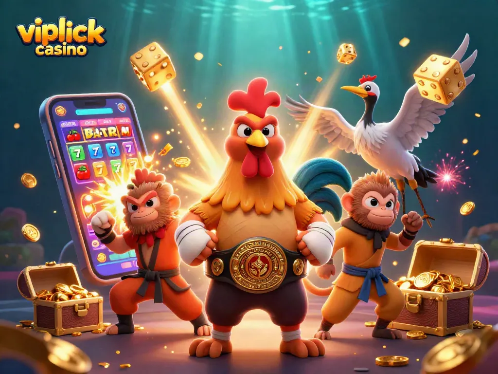 Experience thrilling gameplay at vipluck casino with dynamic characters and explosive slot action.