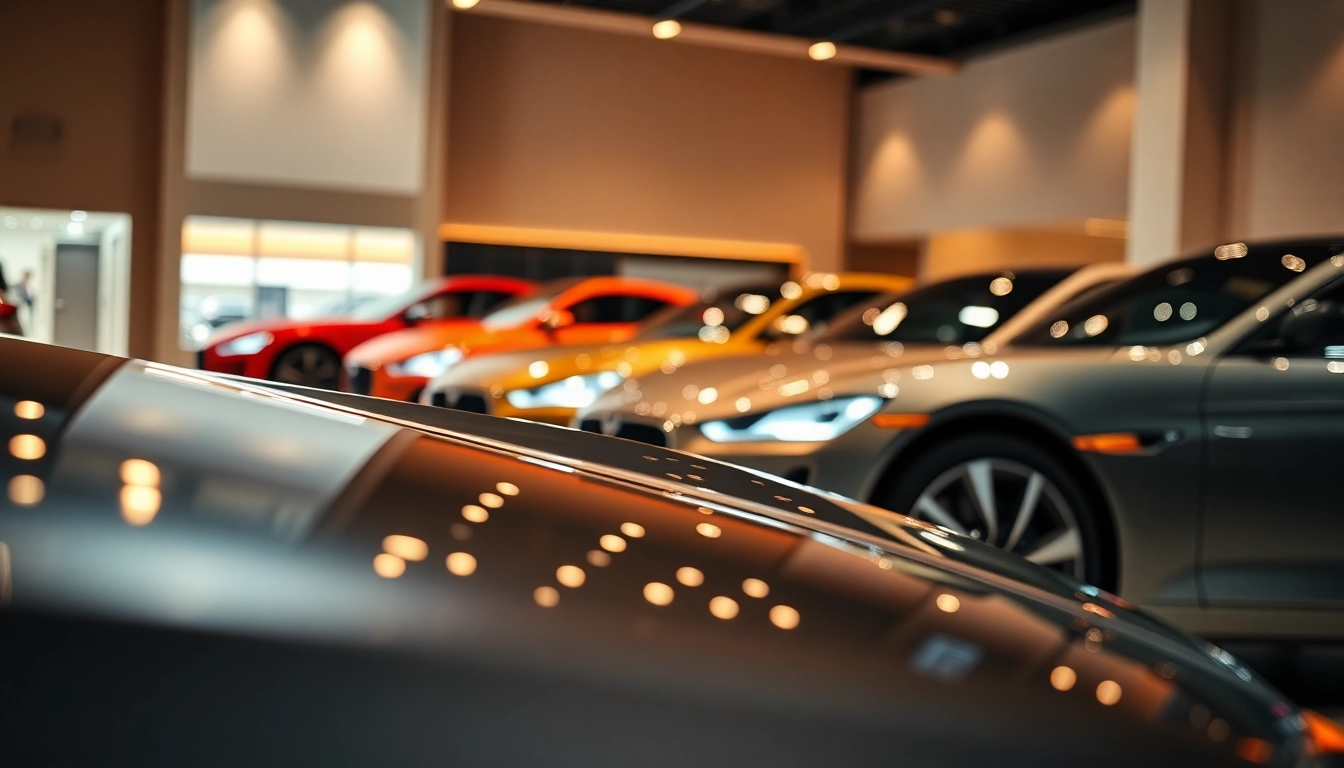 Auto Kufen showcasing modern design and advanced technology in a vibrant display.