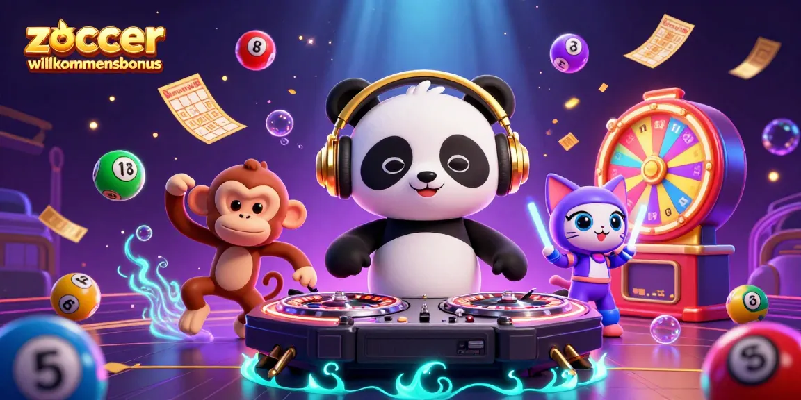 Experience the thrill of the zoccer casino willkommensbonus with fun casino elements and lively characters.