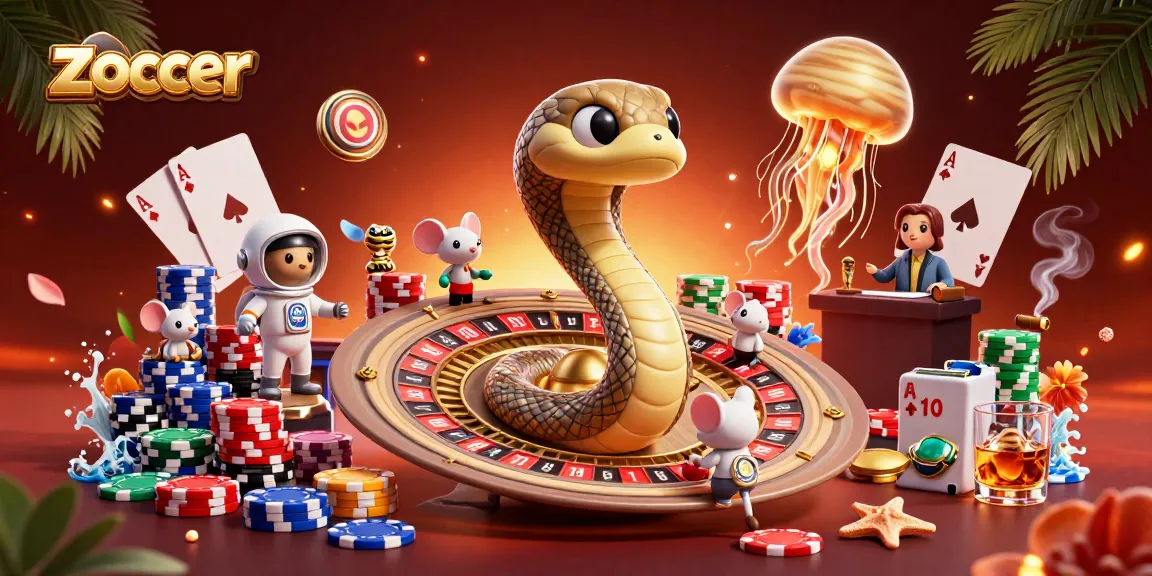 Zoccer ignites strategic gameplay with whimsical astronaut mice betting around a roulette-style Saturn ring, creating vibrant casino action.