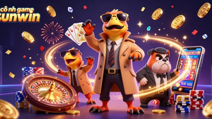 Experience the thrill at cổng game sunwin with raptors sneaking into a VIP casino lounge.
